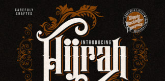 Free Hijrah Blackletter Font