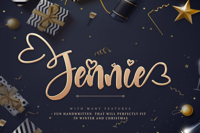 Free Jennie Handwritten Font