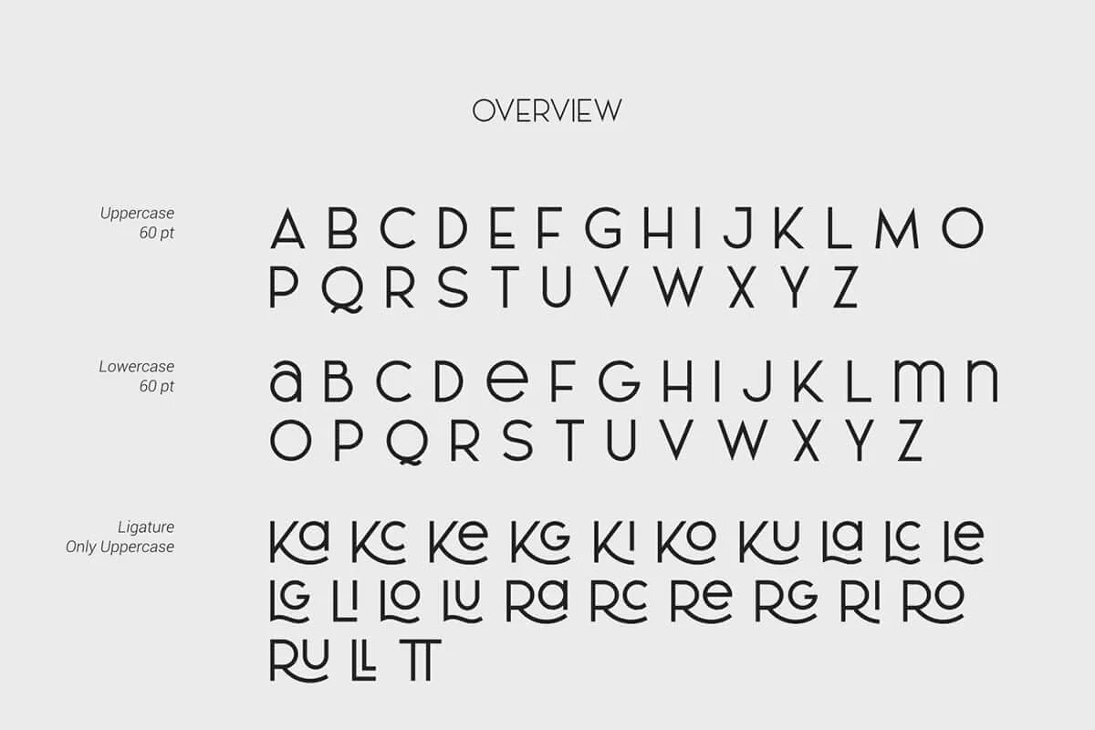 Leporsche Sans Serif Font Preview 7