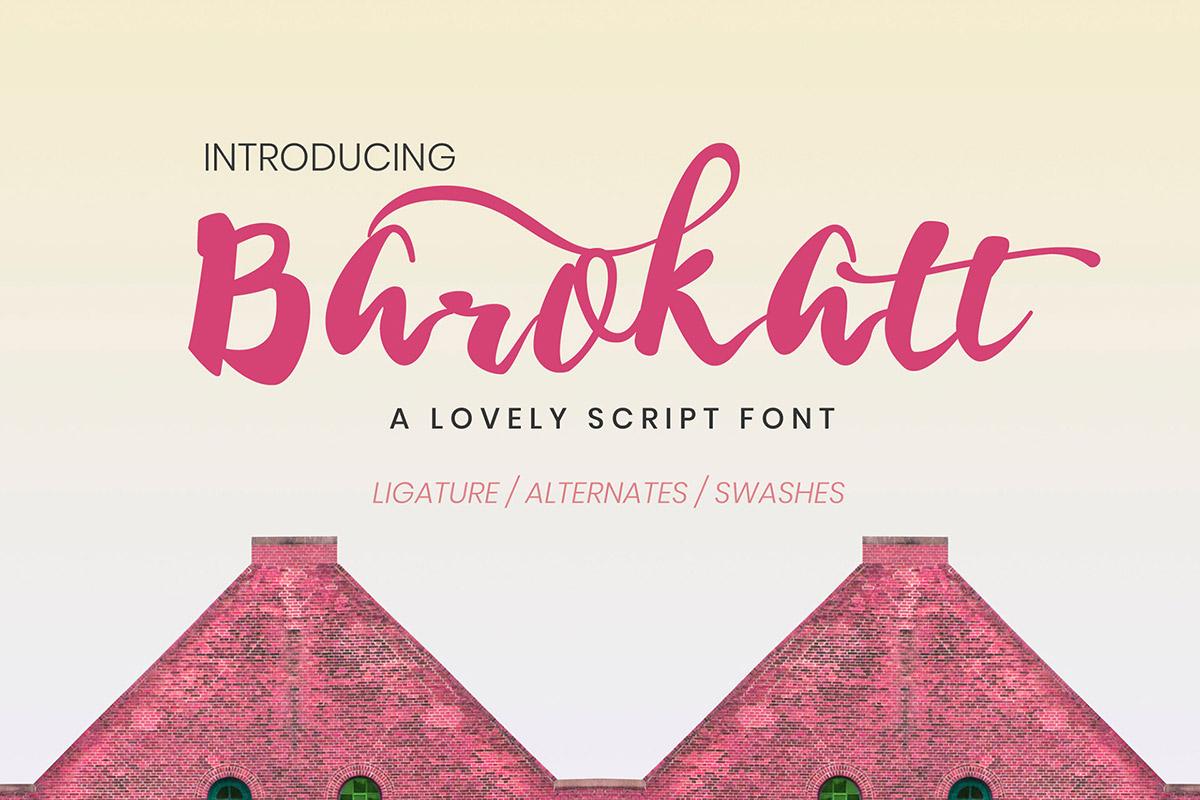 Free Barokatt Script Font