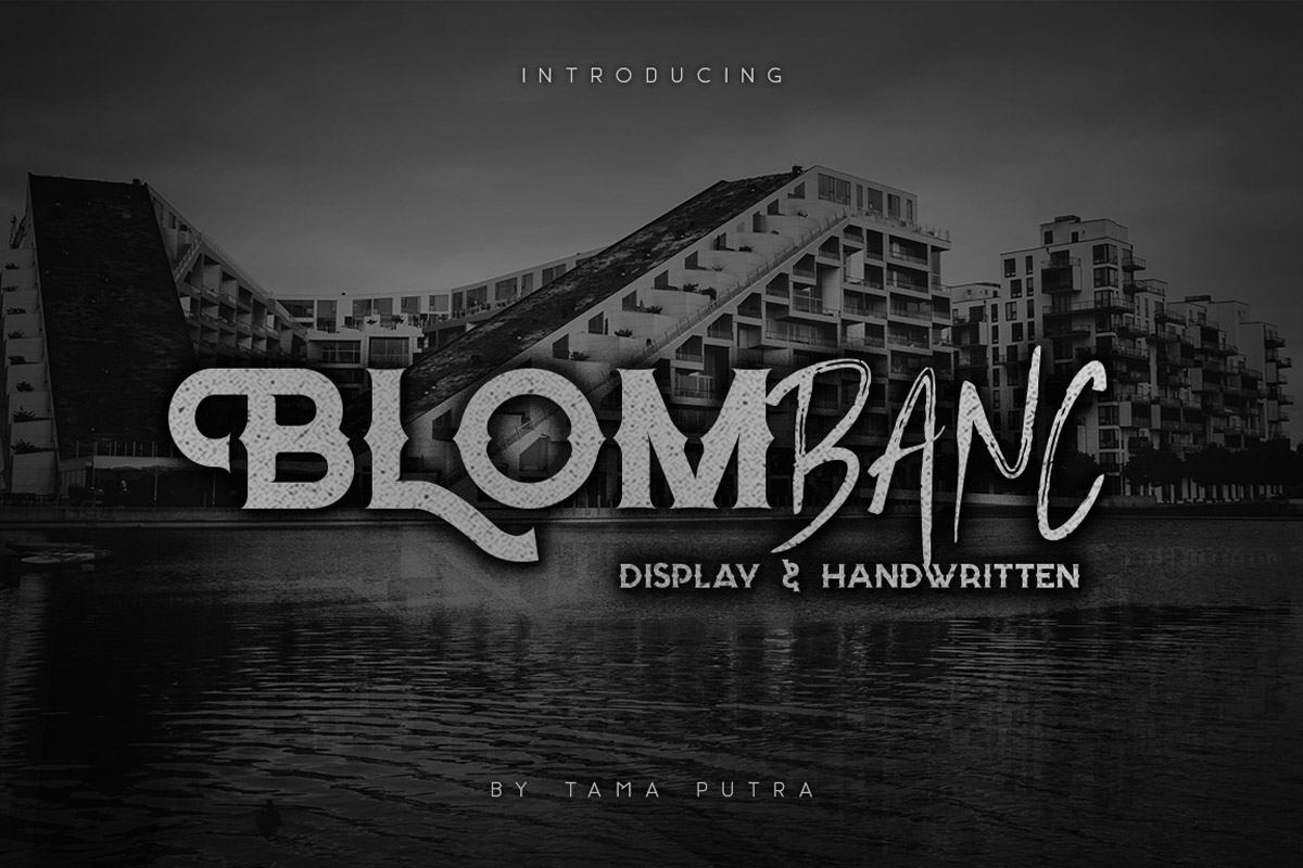 Free Blombanc Script Font