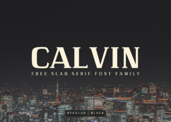 Free Calvin Slab Serif Font Family