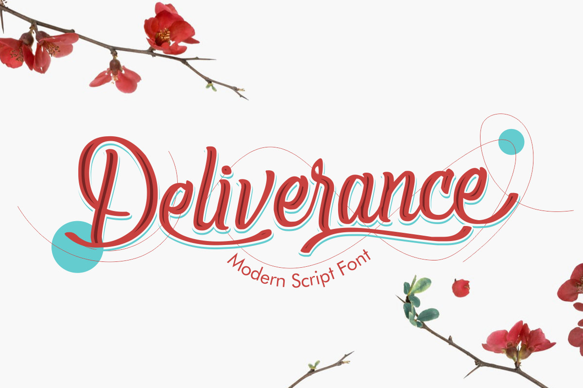 Free Deliverance Script Handwritten Font