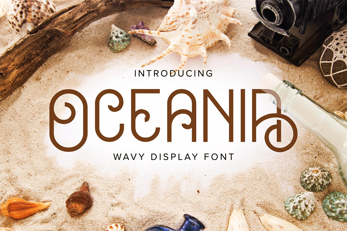 Free Oceania Display Font