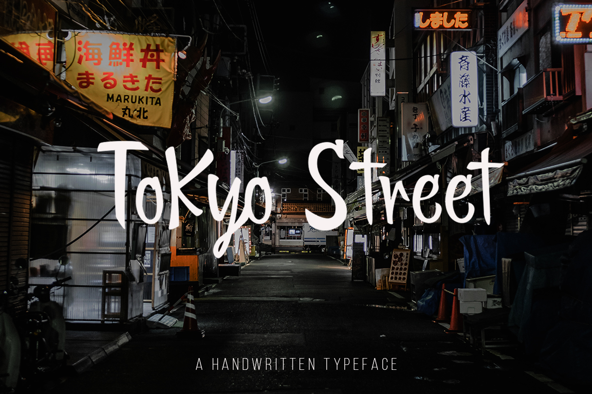 Free Tokyo Street Handwritten Font