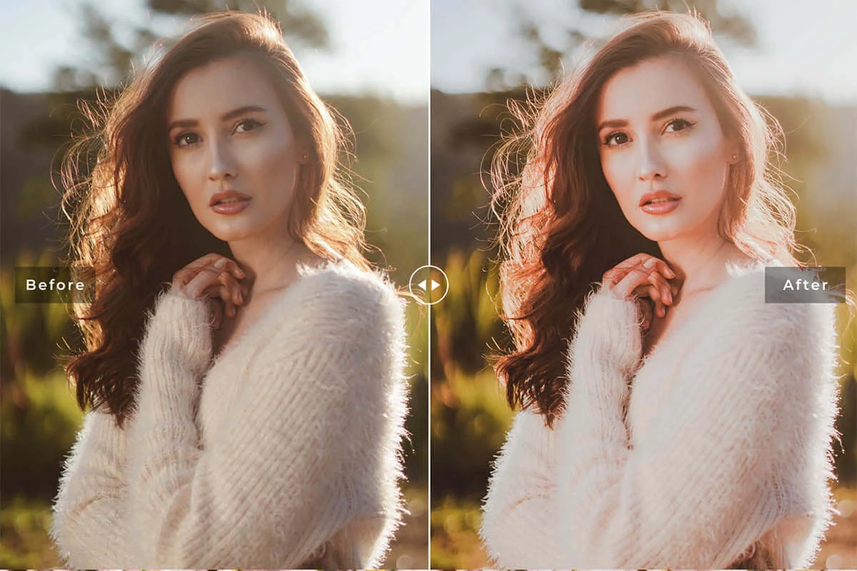 Light and Airy Lightroom Preset Preview 3