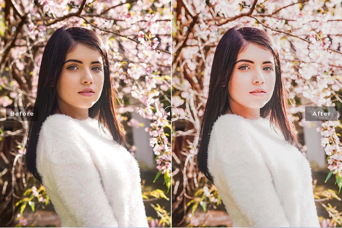 Light and Airy Lightroom Preset Preview 4