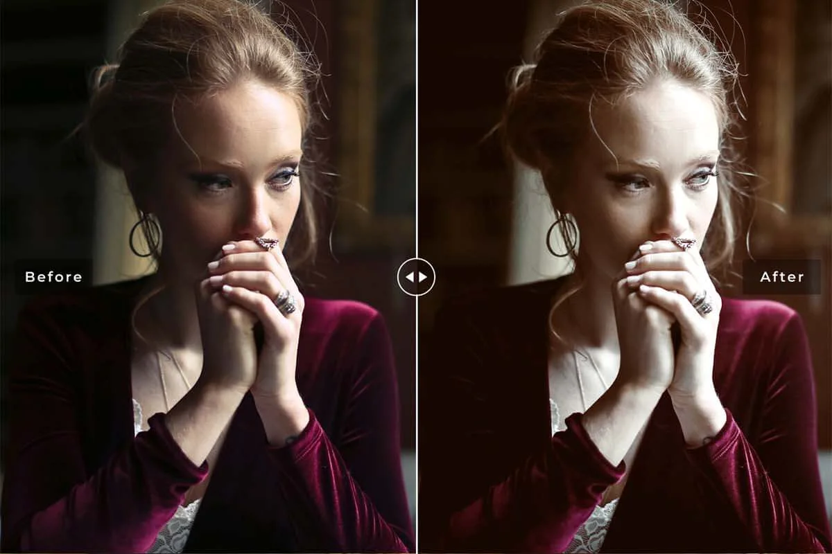 Dramatic Lightroom Preset Preview 1