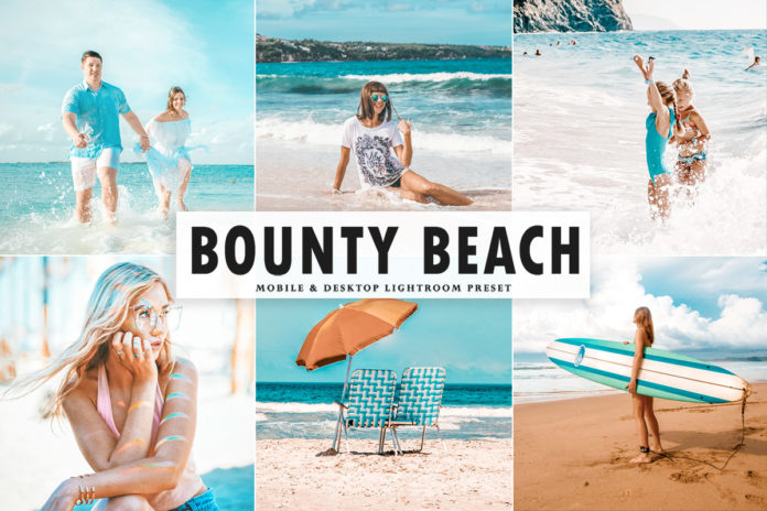 Free Bounty Beach Lightroom Preset