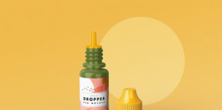 Free E-Juice Dropper Bottle Mockup