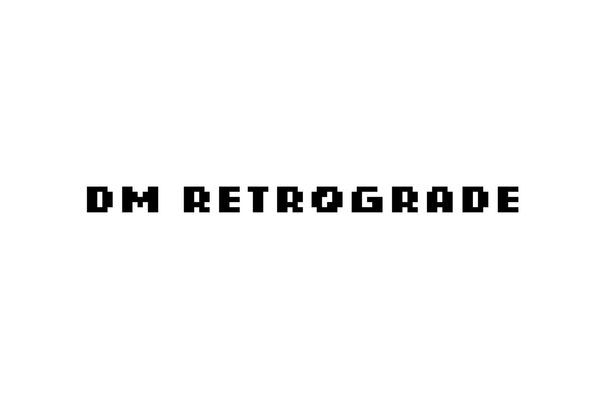 Free Retrograde Pixel Font Family