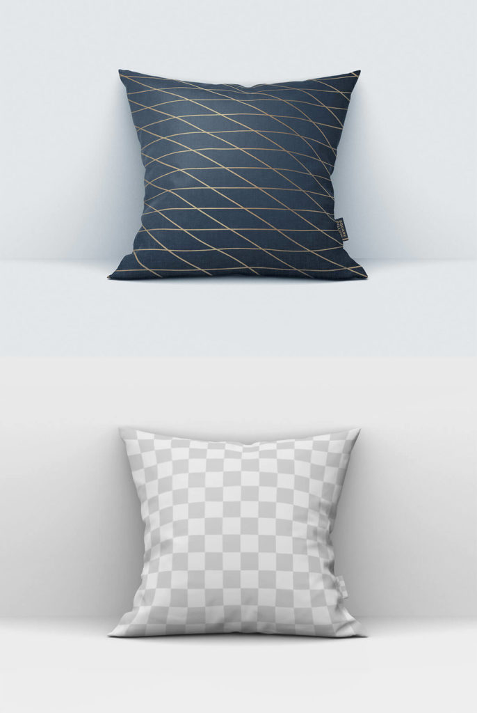 Free Square Pillow Mockup Creativetacos