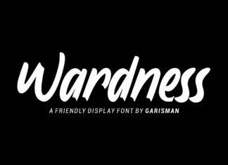 Free Wardness Dispay Font