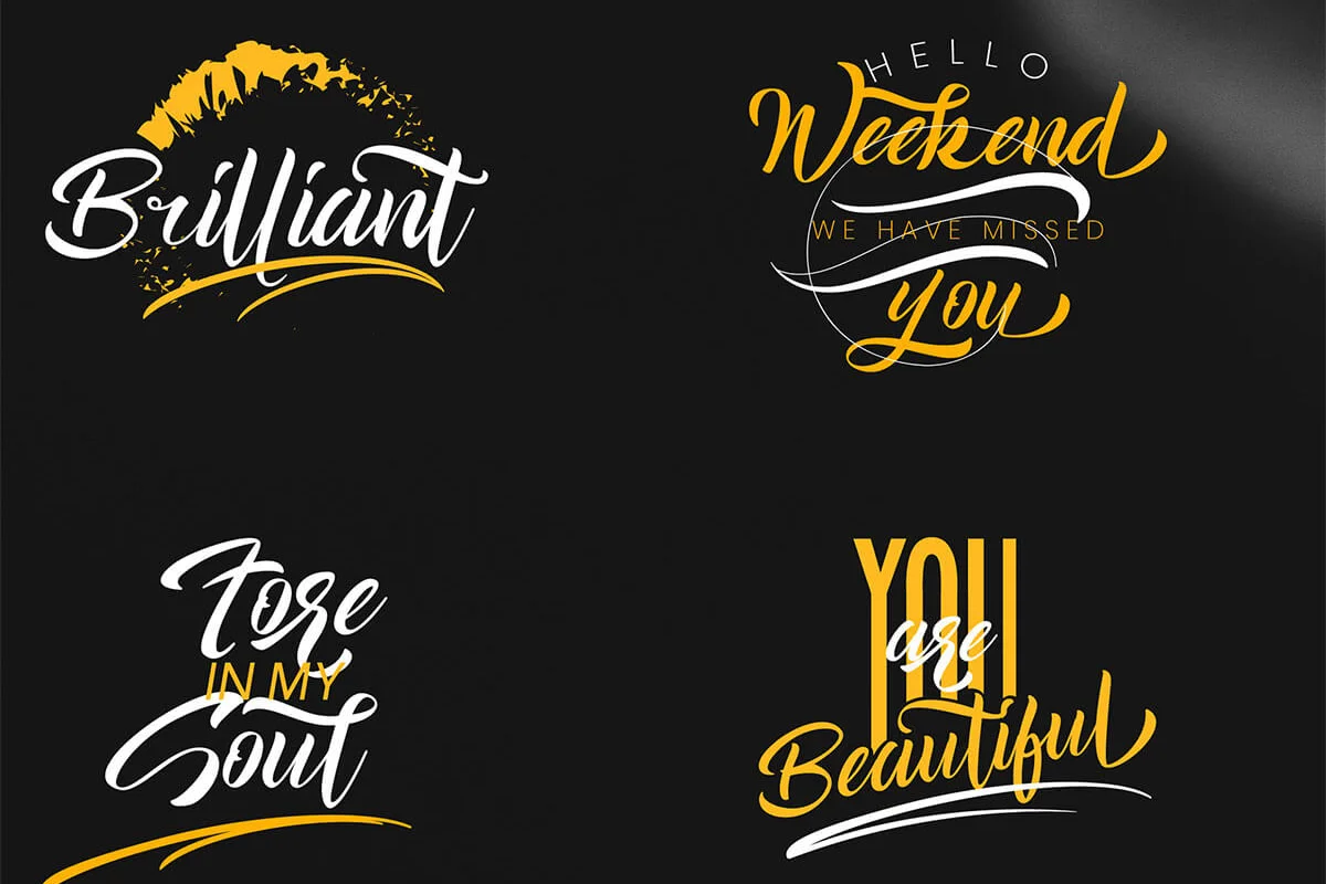 GoodMorning Script Font Preview 1