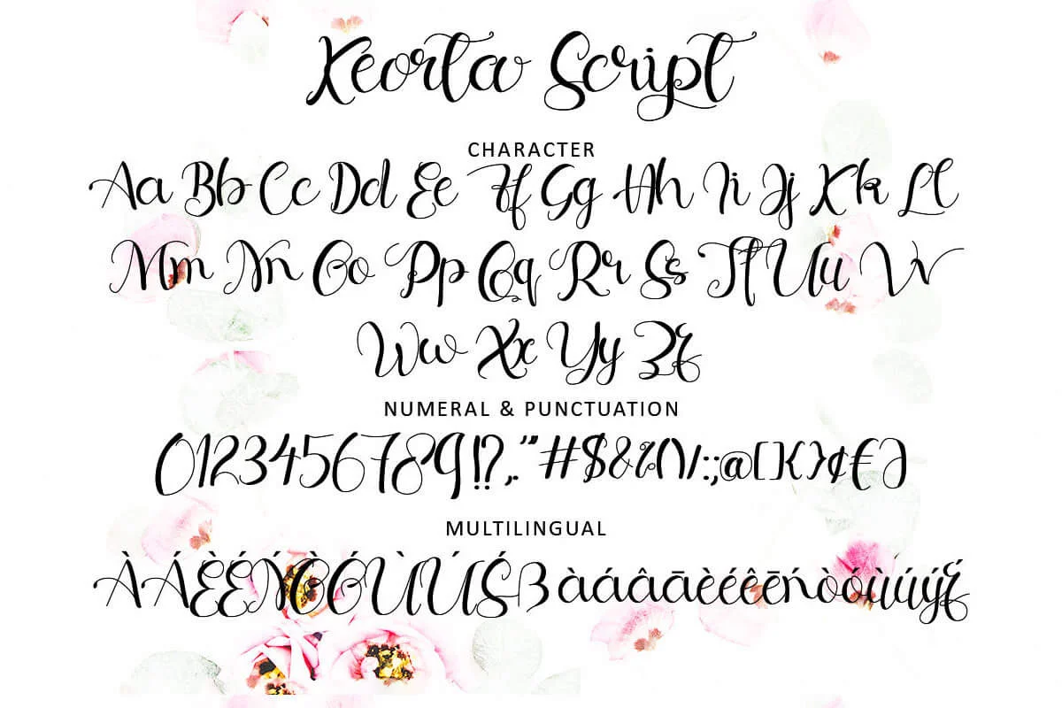 Keorta Script Font Preview 5