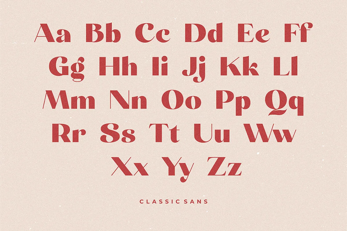Carneys Gallery Sans Serif Font Preview 4