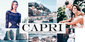 Free Capri Lightroom Preset