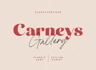 Free Carneys Gallery Sans Serif Font