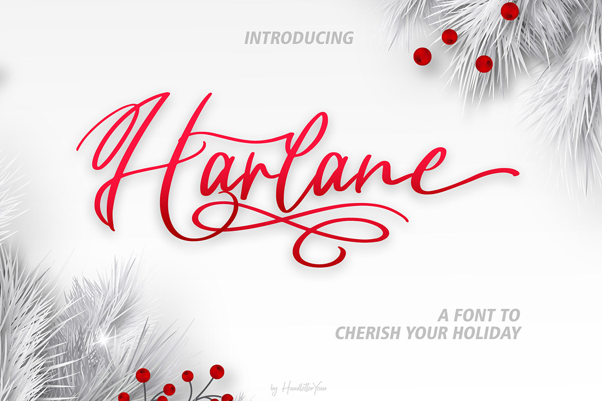 Free Harlane Script Font