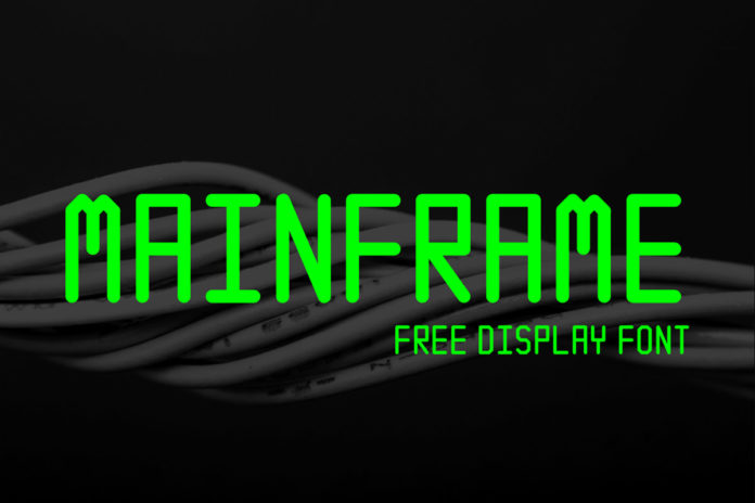 Free Mainframe Display Font