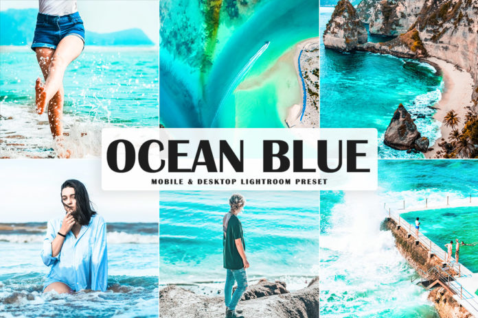Free Ocean Blue Lightroom Preset