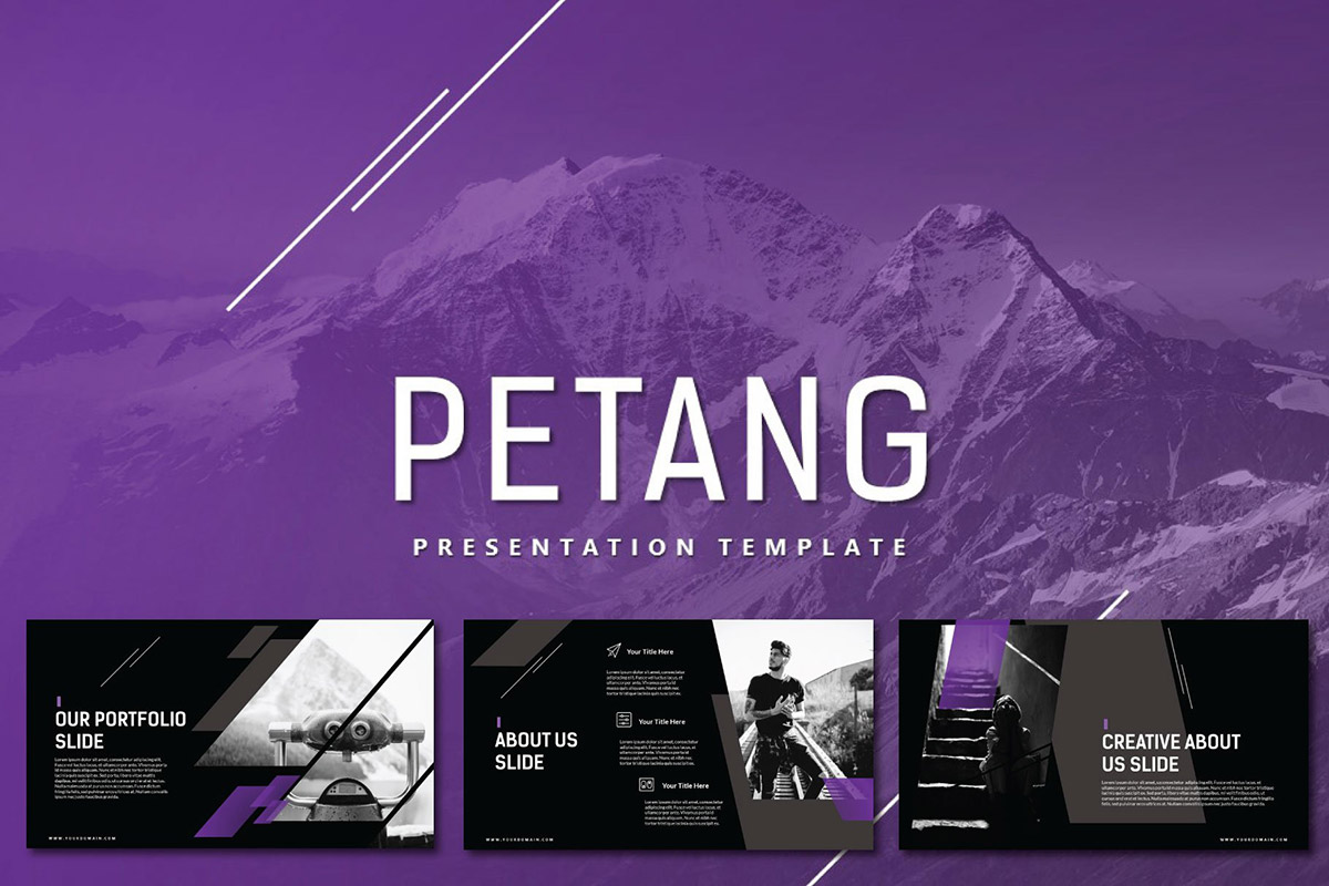 Free Petang Presentation Template