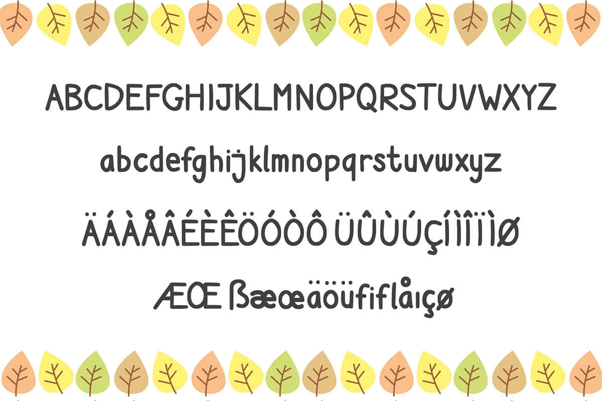 Gomgom Display Font Preview 2