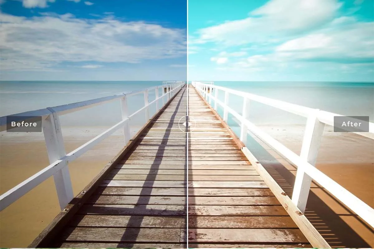Turquoise Lightroom Preset Preview 5