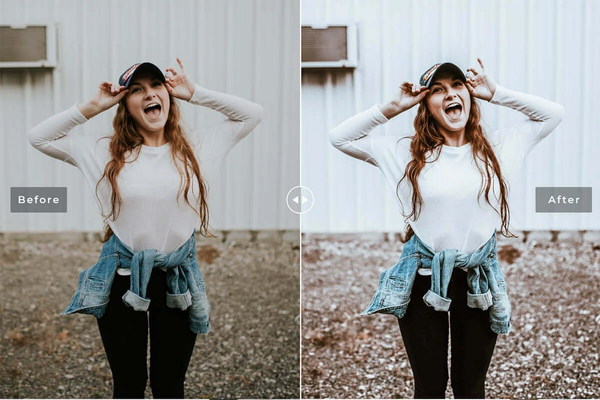 White Glow Lightroom Preset Preview 2