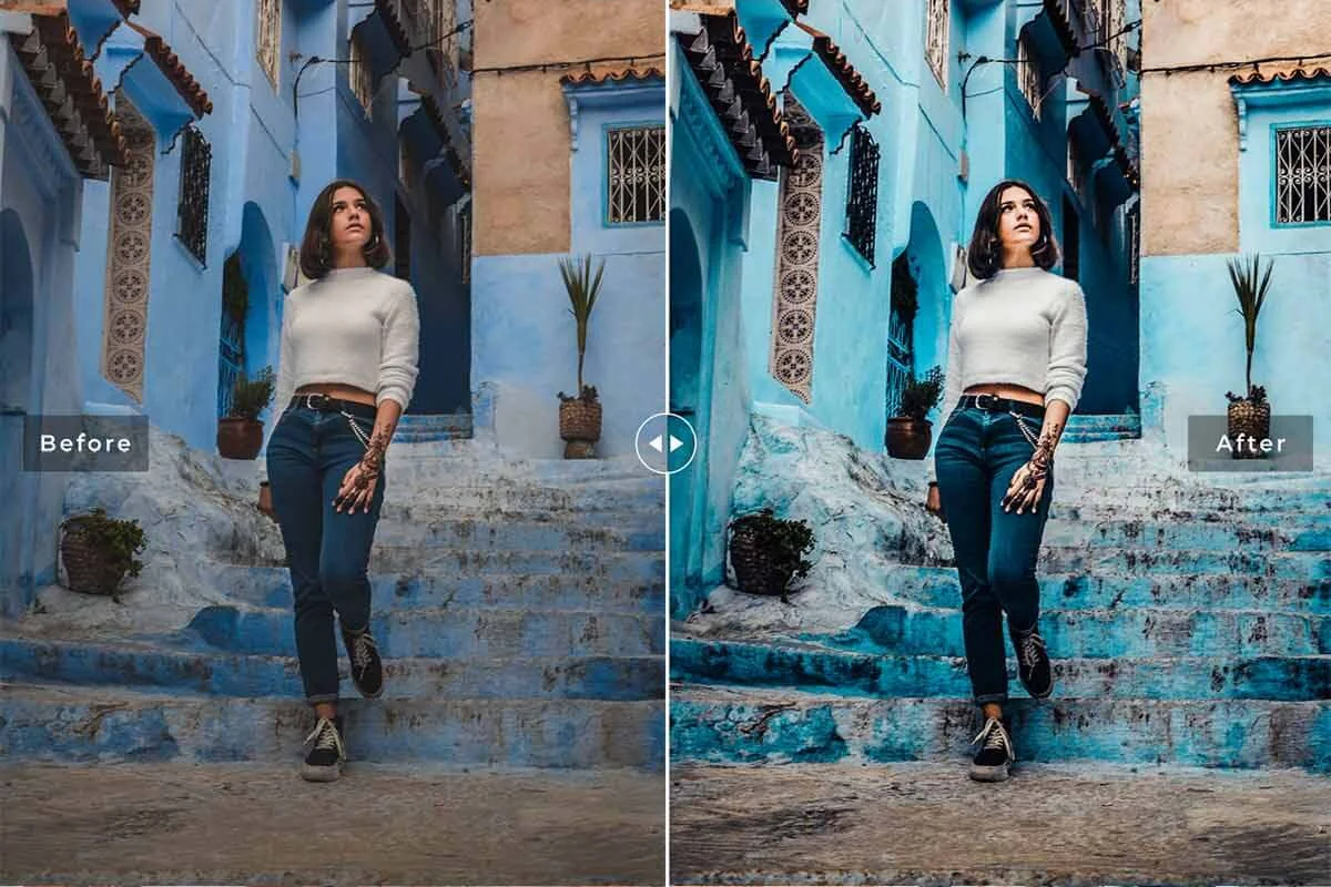 Chefchaouen Lightroom Preset Preview 1
