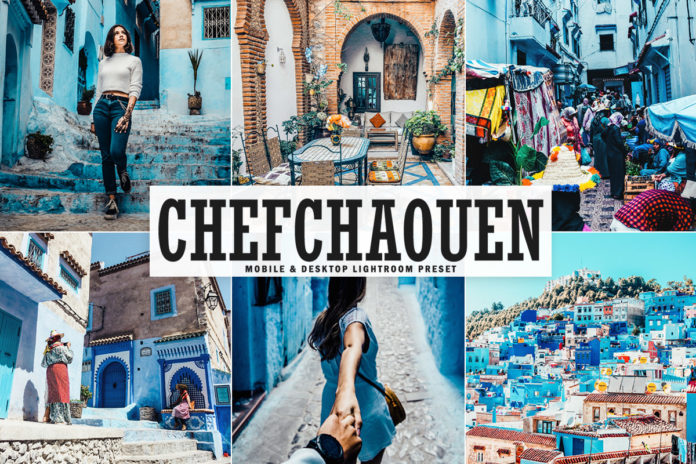Free Chefchaouen Lightroom Preset