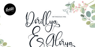Free Dorillya & Glorya Calligraphy Font