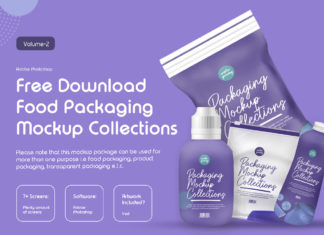 Free Packaging Mockup Collection V2