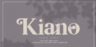 Free Kiano Serif Font