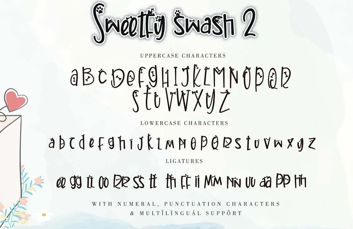 Sweetfy Display Font Preview 7