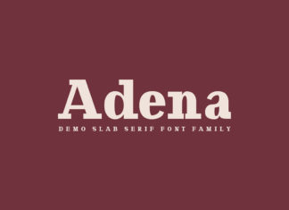 Free Adena Slab Serif Font Family