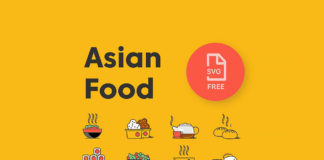 Free Asian Food Icon Pack