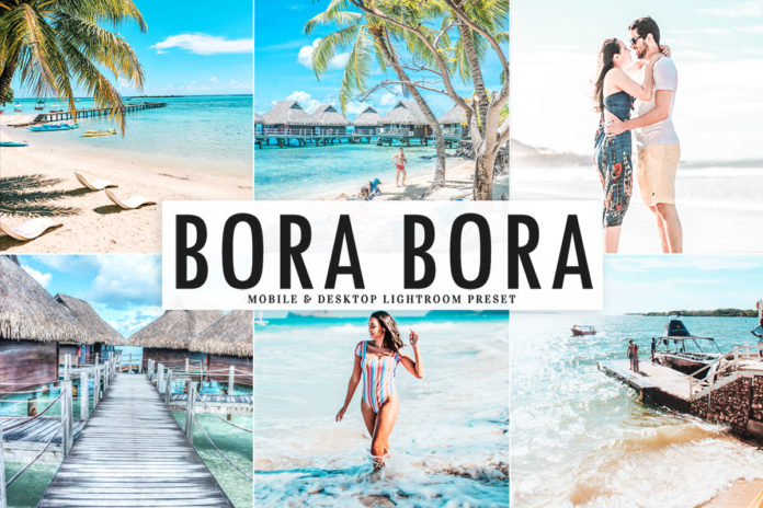 Free Bora Bora Lightroom Preset