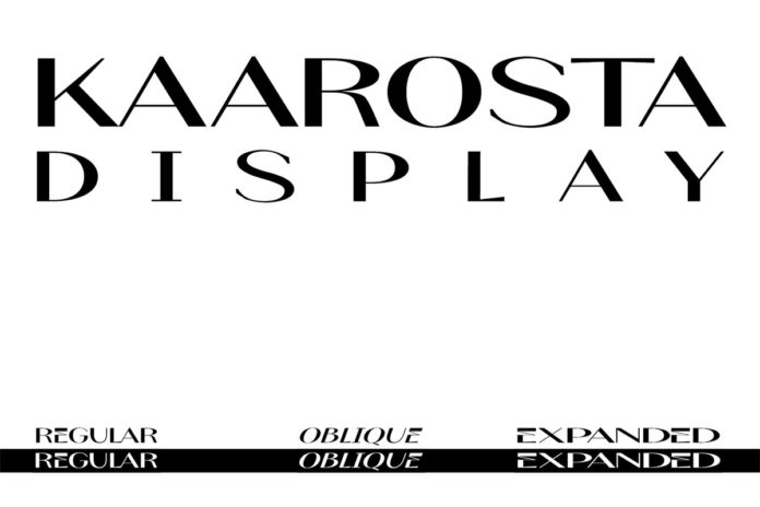 Free Kaarosta Display Font Family