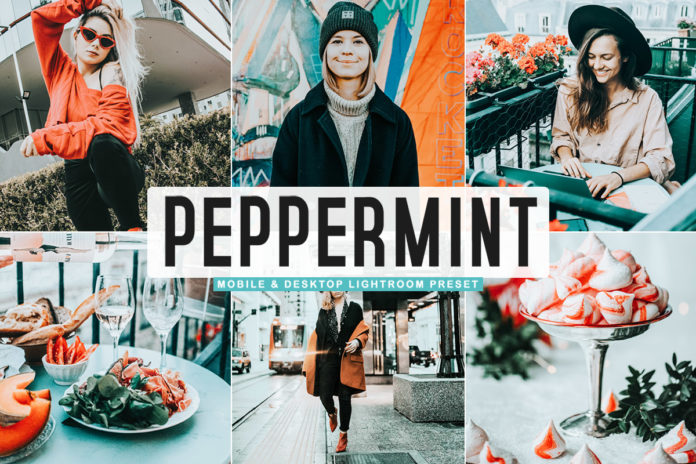 Free Peppermint Lightroom Preset