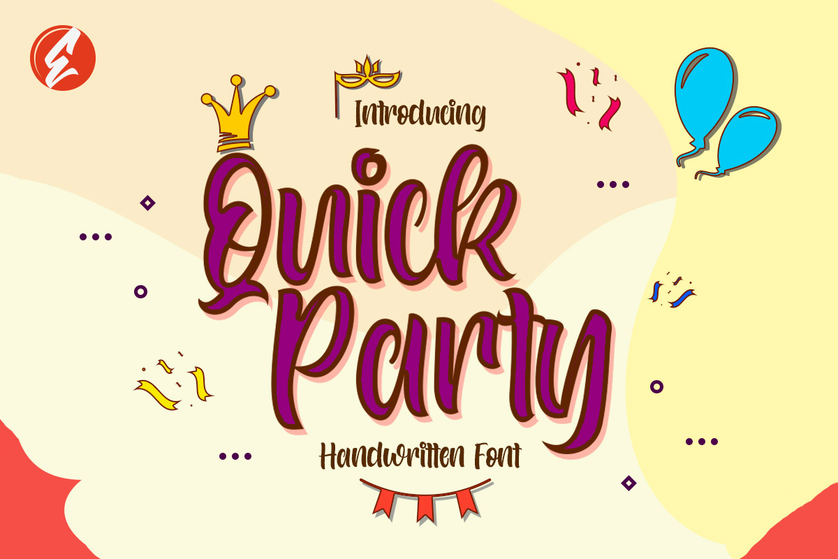 Free Quick Party Handwritten Font