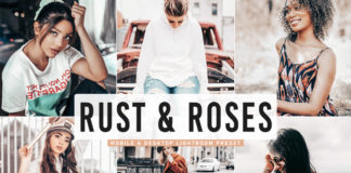 Free Rust & Roses Lightroom Preset