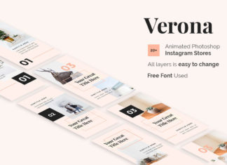 Free Verona Instagram Stories Template