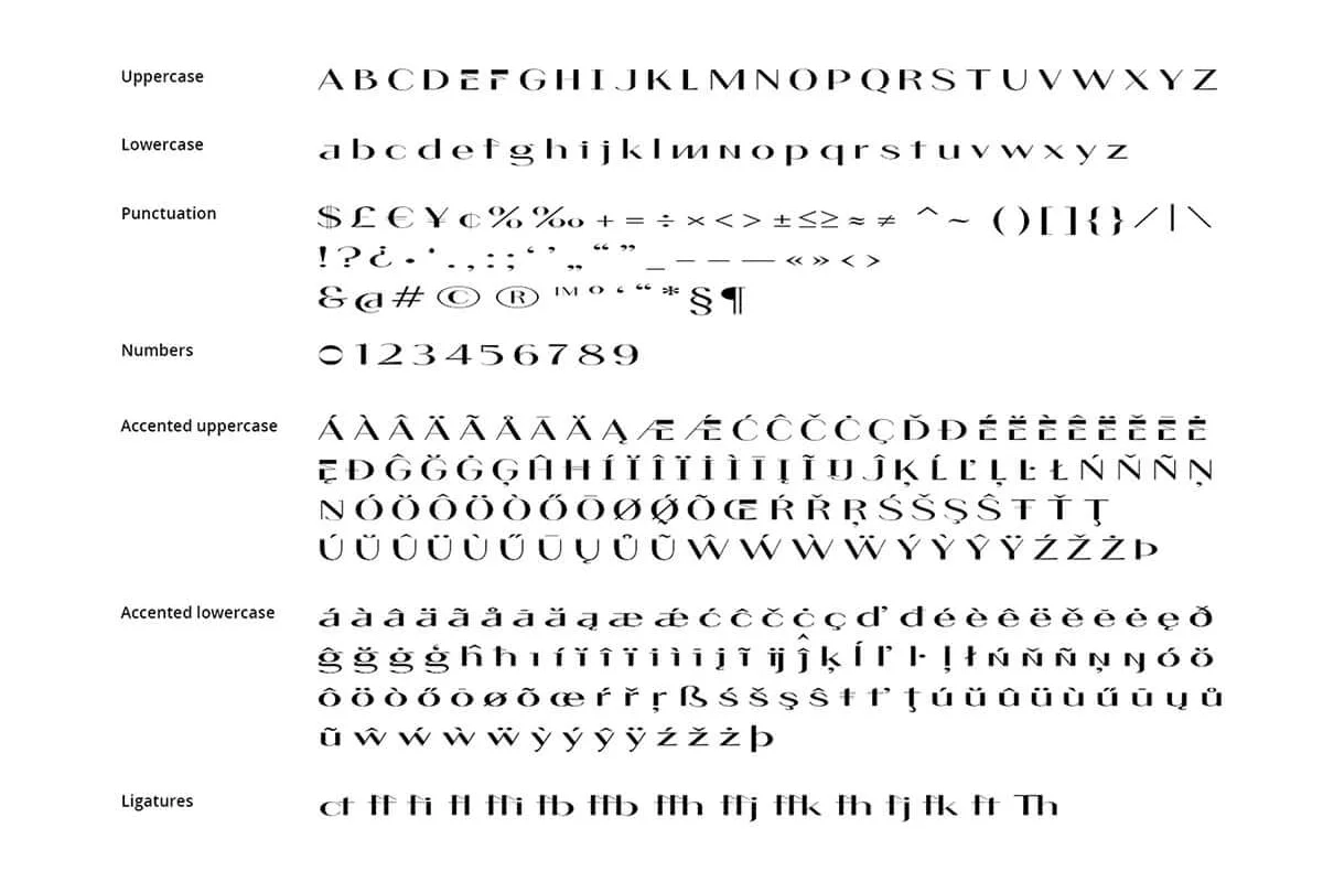 Kaarosta Display Font Family Preview 4
