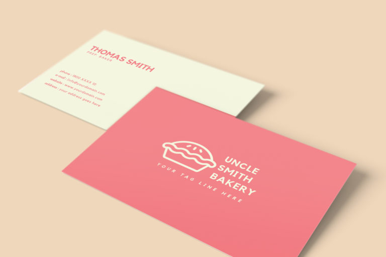 Minimal Bakery Business Card Template