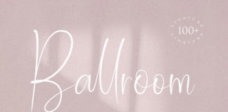 Free Ballroom Script Font