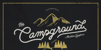 Free Campground Script Font