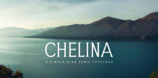 Free Chelina Slab Serif Typeface