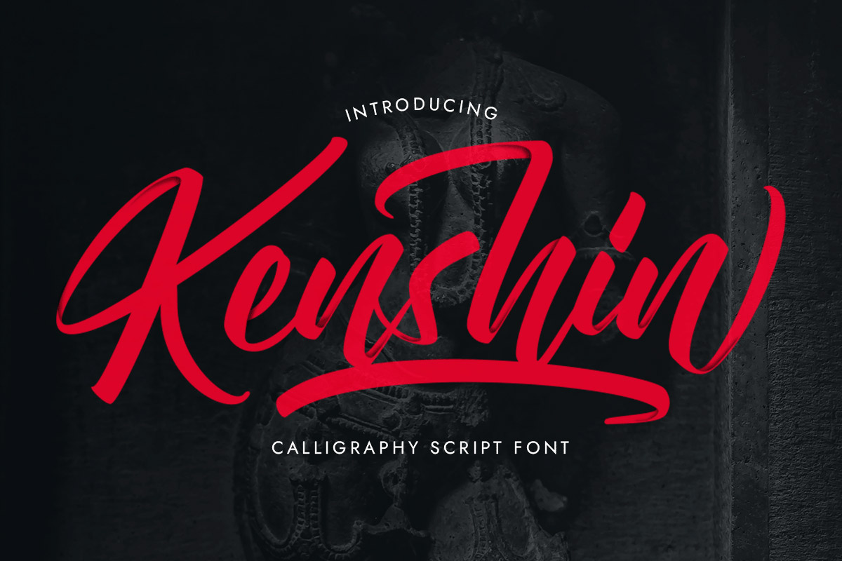 Free Kenshin Calligraphy Font