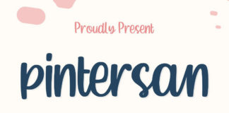 Free Pintersan Handlettering Font